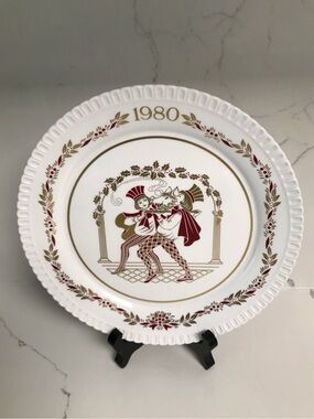 1980 Spode Decorative Holiday Collector Plate The Eleventh Christmas Bone China